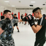 Grupa de Kickboxing Incepatori de la Clubul SPortiv MMA TRansilvania Cluj Napoca - Sala de la Stadionul Cluj Arena