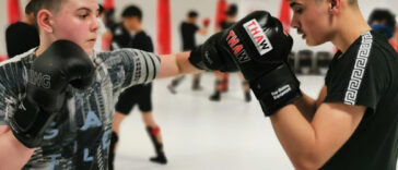 Grupa de Kickboxing Incepatori de la Clubul SPortiv MMA TRansilvania Cluj Napoca - Sala de la Stadionul Cluj Arena